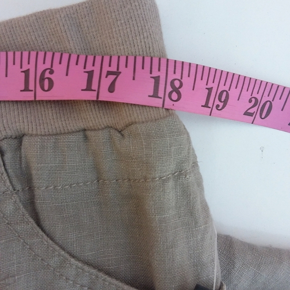 INC wide leg Relaxed Fit Gray Drawstring Pants 16W - Picture 3 of 10